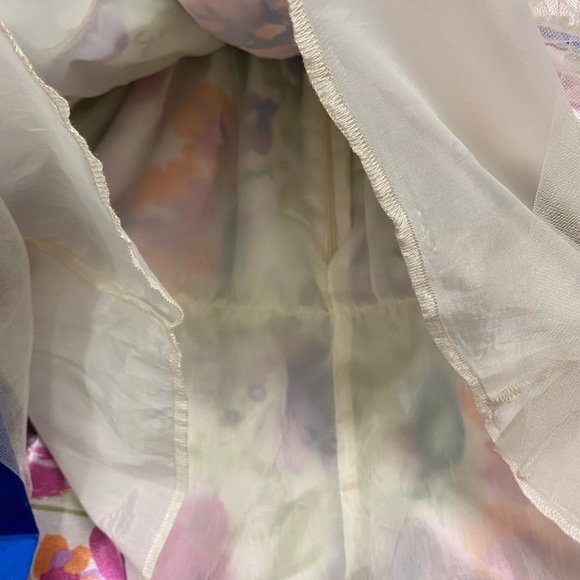 Lemon Figg Floral Sleeveless Girls Dress Size 10 - Picture 5 of 8